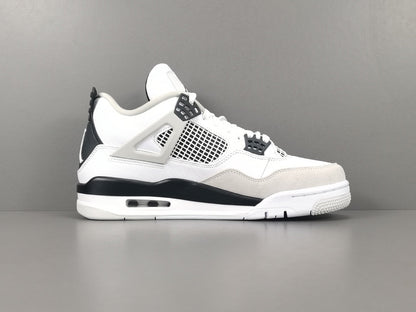 JORDAN 4 - Military Sneakers - Black Unisex Streetwear Limited Edition