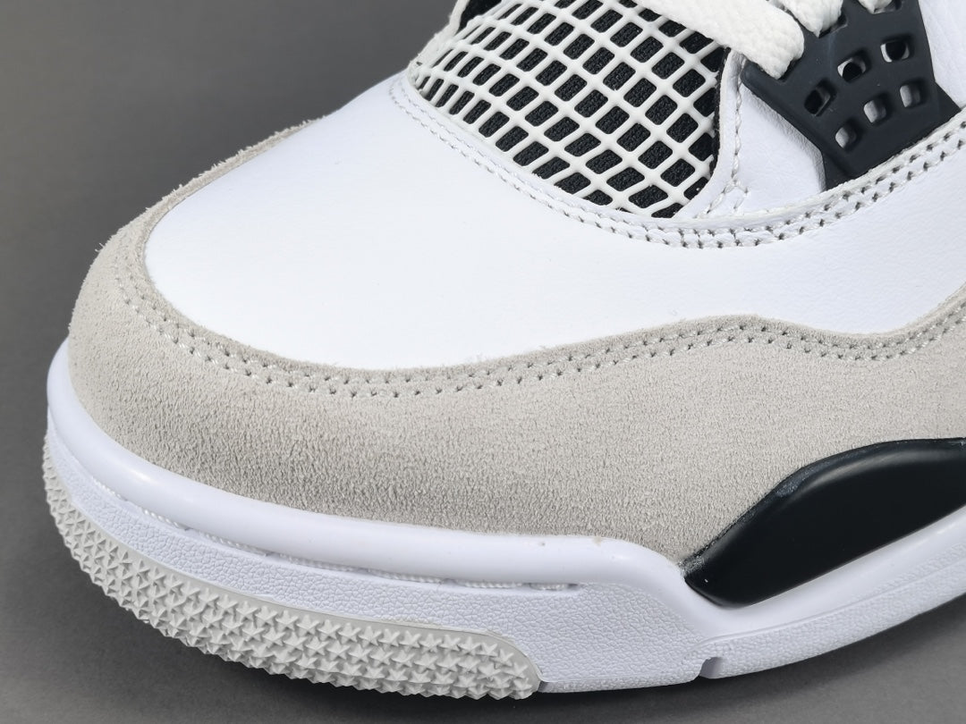 JORDAN 4 - Military Sneakers - Black Unisex Streetwear Limited Edition