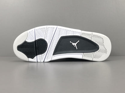 JORDAN 4 - Military Sneakers - Black Unisex Streetwear Limited Edition