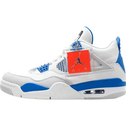 JORDAN 4 - Military Sneakers - Blue Unisex Streetwear Limited Edition