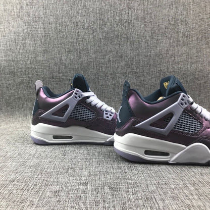 JORDAN 4 - Monsoon Sneakers - Blue Unisex Streetwear Limited Edition