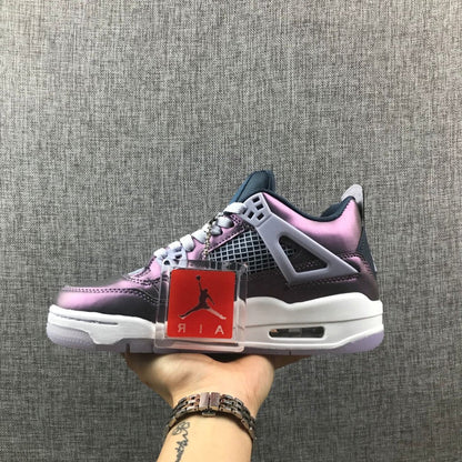 JORDAN 4 - Monsoon Sneakers - Blue Unisex Streetwear Limited Edition