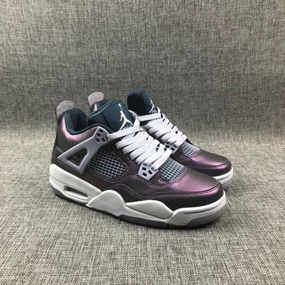 JORDAN 4 - Monsoon Sneakers - Blue Unisex Streetwear Limited Edition