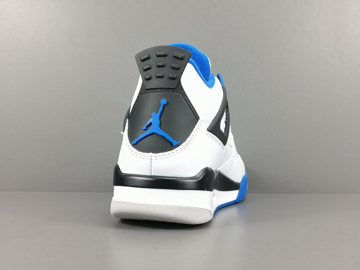 JORDAN 4 - Motorsports Sneakers - Black Unisex Streetwear Limited Edition - Introducing the Jordan 4 Motorsport, a dynamic sneaker inspired by the exhilarating world of motorsports.