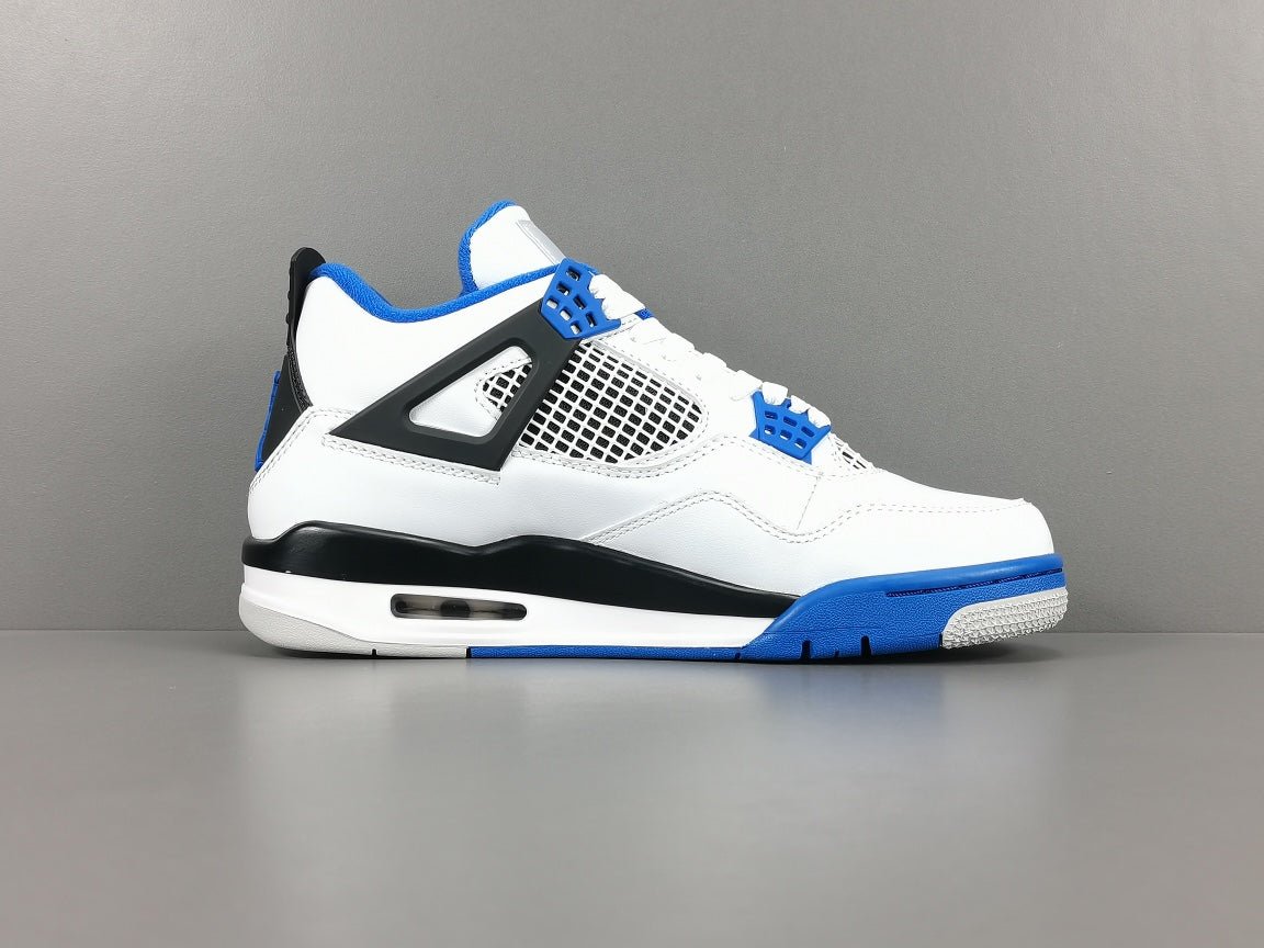 JORDAN 4 - Motorsports Sneakers - Black Unisex Streetwear Limited Edition - Introducing the Jordan 4 Motorsport, a dynamic sneaker inspired by the exhilarating world of motorsports.