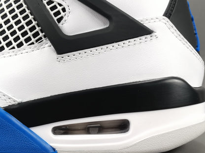 JORDAN 4 - Motorsports Sneakers - Black Unisex Streetwear Limited Edition - Introducing the Jordan 4 Motorsport, a dynamic sneaker inspired by the exhilarating world of motorsports.