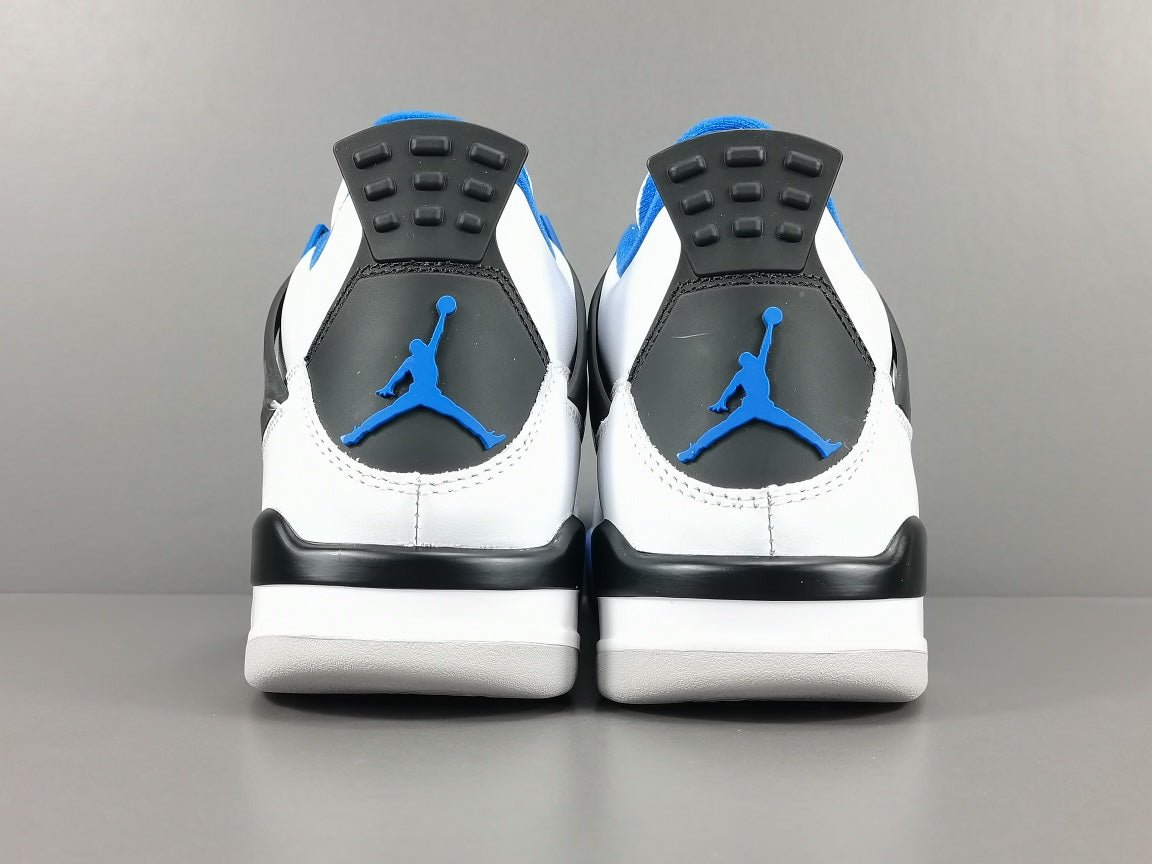 JORDAN 4 - Motorsports Sneakers - Black Unisex Streetwear Limited Edition - Introducing the Jordan 4 Motorsport, a dynamic sneaker inspired by the exhilarating world of motorsports.