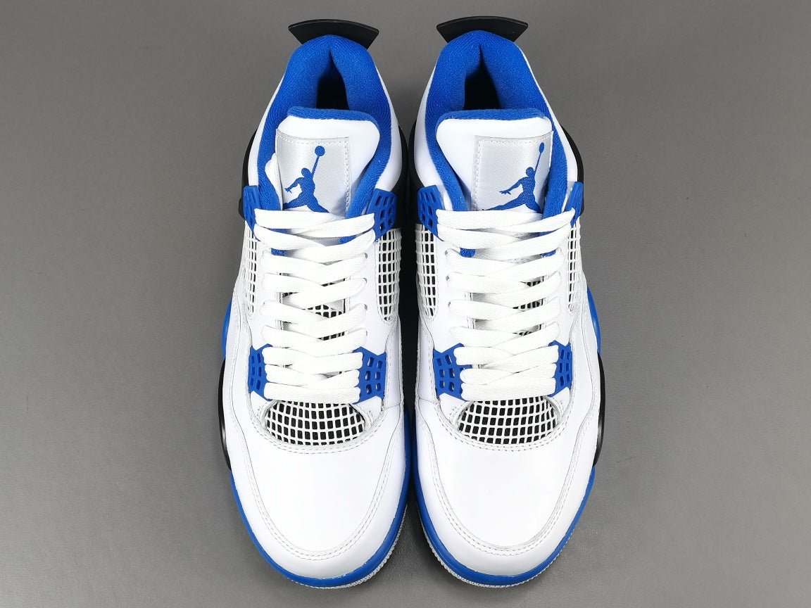 JORDAN 4 - Motorsports Sneakers - Black Unisex Streetwear Limited Edition - Introducing the Jordan 4 Motorsport, a dynamic sneaker inspired by the exhilarating world of motorsports.