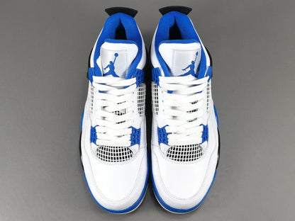 JORDAN 4 - Motorsports Sneakers - Black Unisex Streetwear Limited Edition - Introducing the Jordan 4 Motorsport, a dynamic sneaker inspired by the exhilarating world of motorsports.