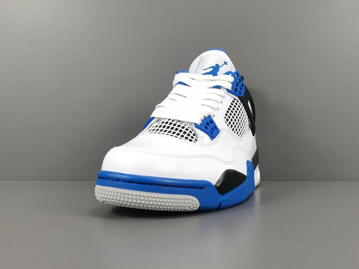 JORDAN 4 - Motorsports Sneakers - Black Unisex Streetwear Limited Edition - Introducing the Jordan 4 Motorsport, a dynamic sneaker inspired by the exhilarating world of motorsports.