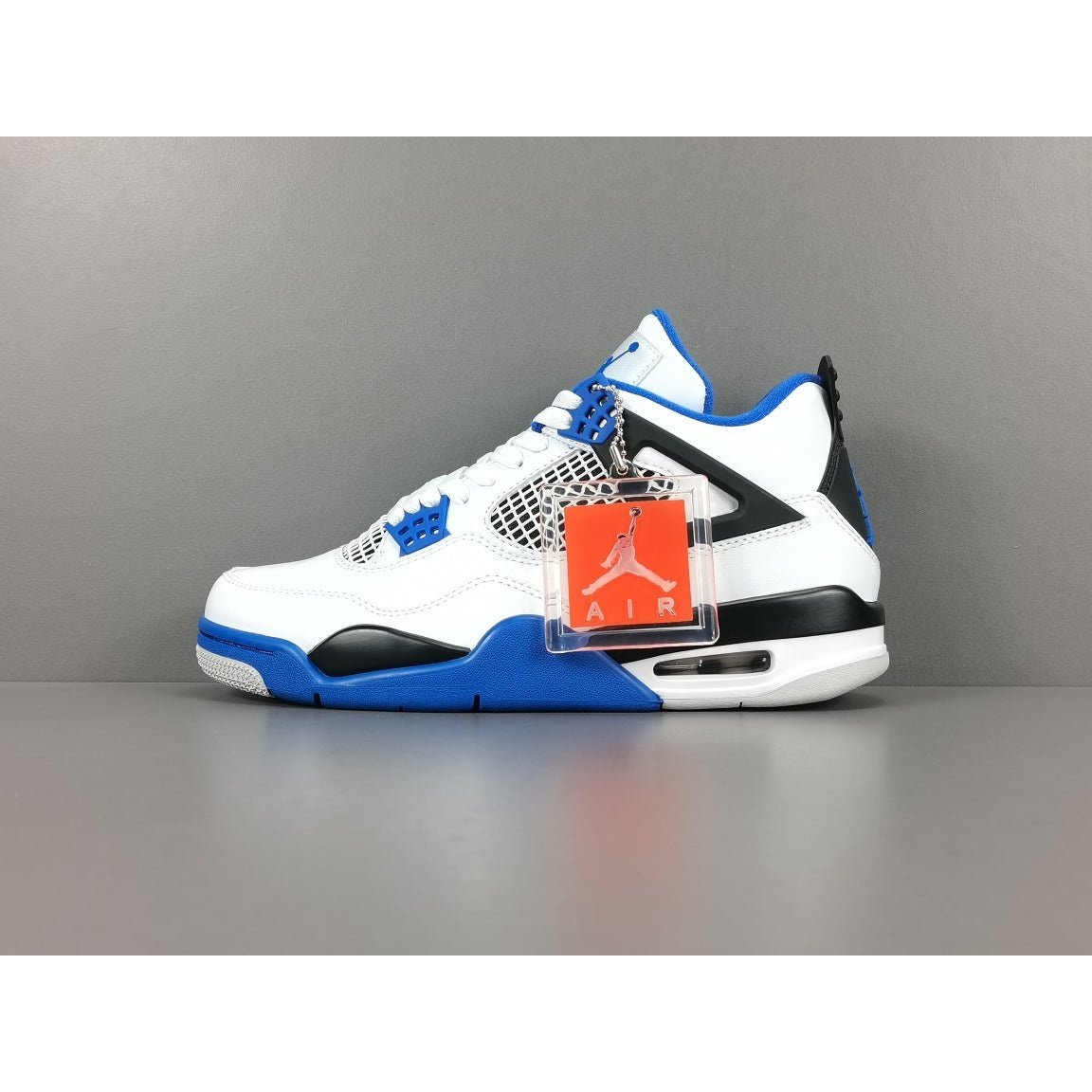 JORDAN 4 - Motorsports Sneakers - Black Unisex Streetwear Limited Edition - Introducing the Jordan 4 Motorsport, a dynamic sneaker inspired by the exhilarating world of motorsports.