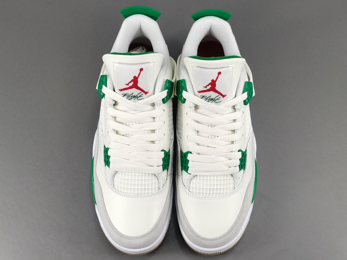 JORDAN 4 - Pine - Green Unisex Streetwear Limited Edition - Introducing the Jordan 4 SB Pine Green: Where Skateboarding Meets Iconic Style! Get ready to
