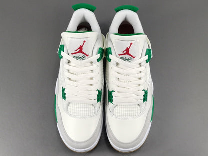 JORDAN 4 - Pine - Green Unisex Streetwear Limited Edition - Introducing the Jordan 4 SB Pine Green: Where Skateboarding Meets Iconic Style! Get ready to
