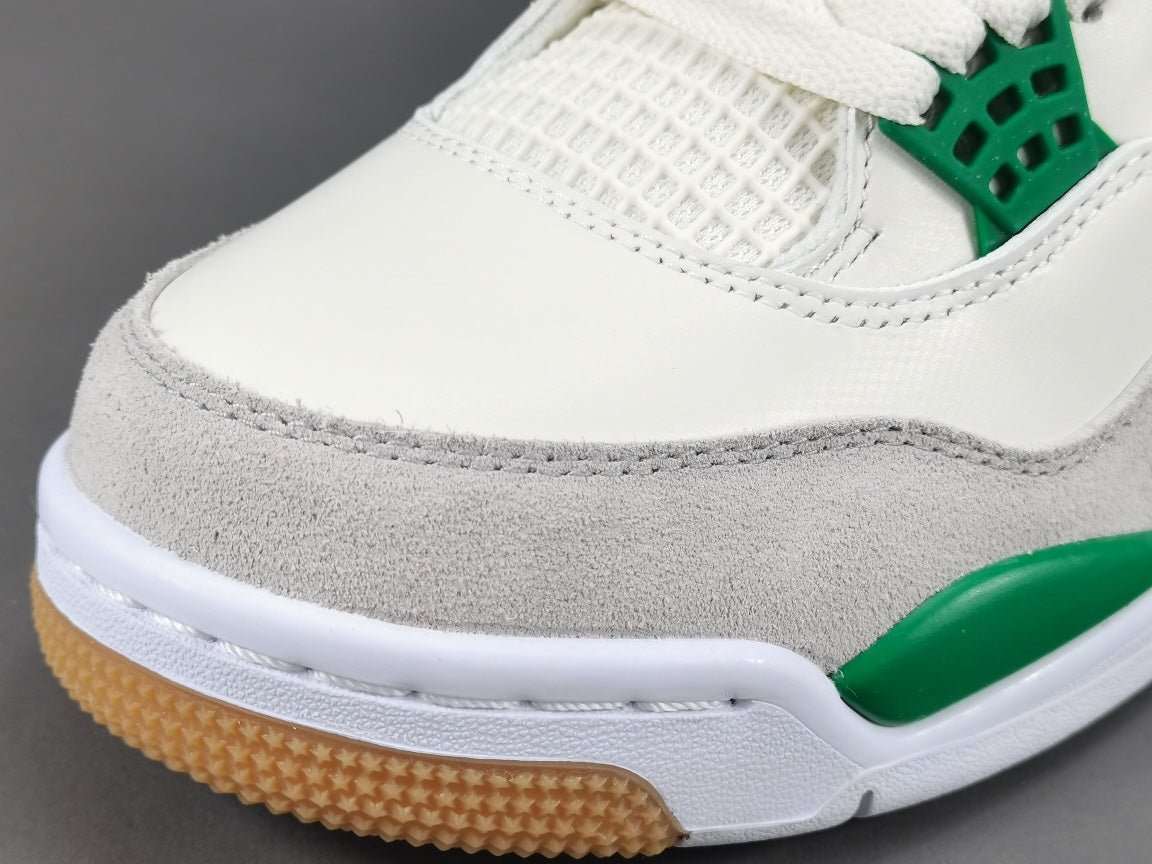 JORDAN 4 - Pine - Green Unisex Streetwear Limited Edition - Introducing the Jordan 4 SB Pine Green: Where Skateboarding Meets Iconic Style! Get ready to