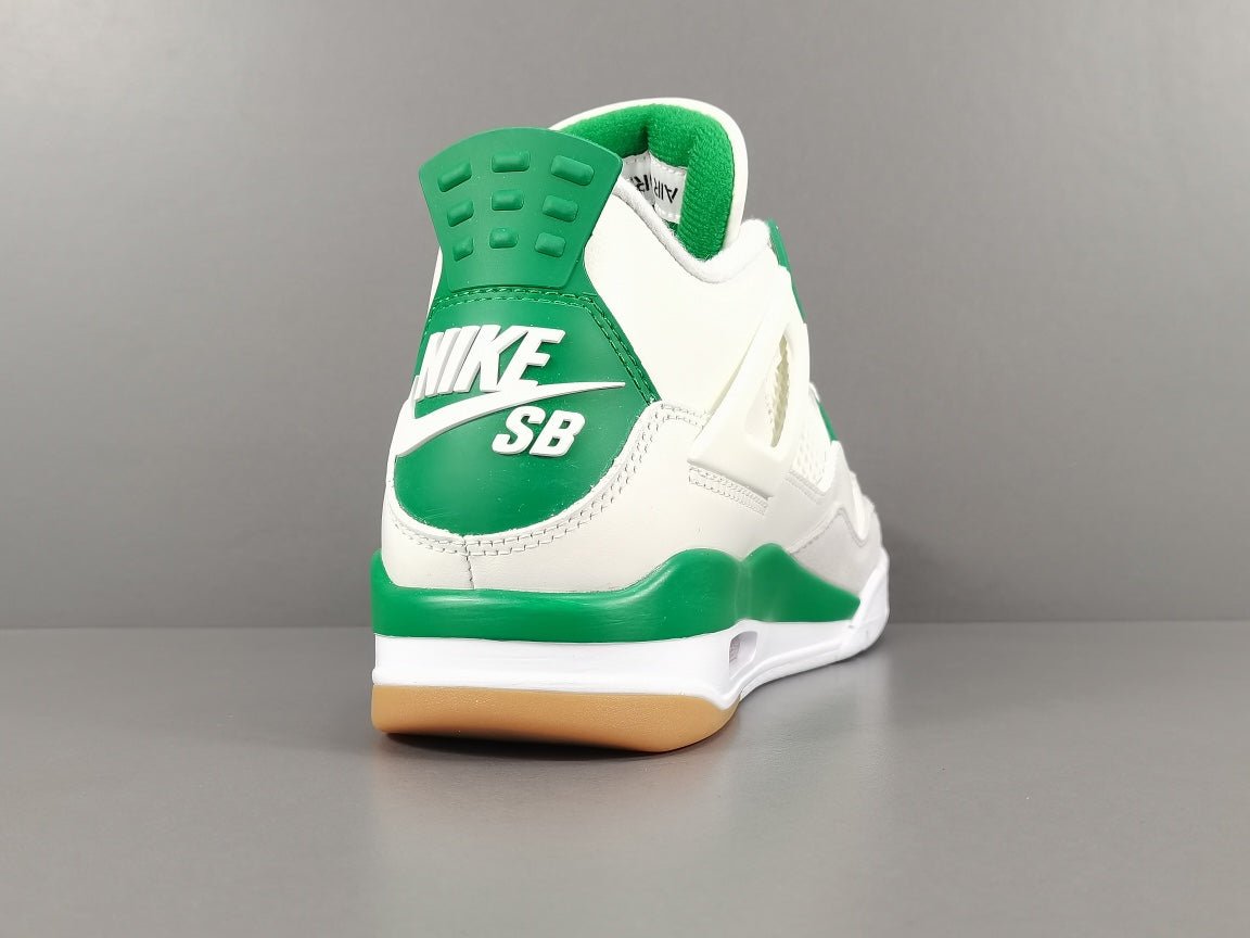 JORDAN 4 - Pine - Green Unisex Streetwear Limited Edition - Introducing the Jordan 4 SB Pine Green: Where Skateboarding Meets Iconic Style! Get ready to