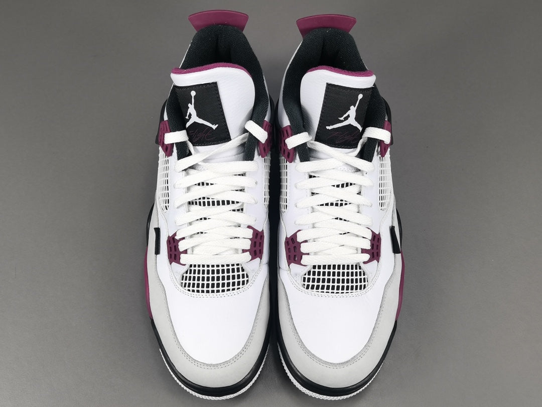JORDAN 4 - Psg Sneakers - Black Unisex Streetwear Limited Edition