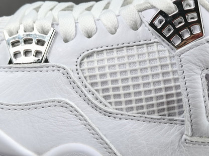 JORDAN 4 - Pure Money - White Unisex Streetwear Limited Edition - Introducing the Jordan 4 Pure Money, a sleek and sophisticated sneaker that embodies the perfect