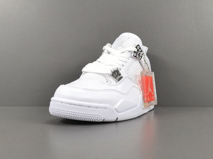 JORDAN 4 - Pure Money - White Unisex Streetwear Limited Edition - Introducing the Jordan 4 Pure Money, a sleek and sophisticated sneaker that embodies the perfect