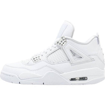 JORDAN 4 - Pure Money - White Unisex Streetwear Limited Edition - Introducing the Jordan 4 Pure Money, a sleek and sophisticated sneaker that embodies the perfect
