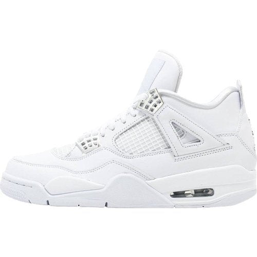 JORDAN 4 - Pure Money - White Unisex Streetwear Limited Edition - Introducing the Jordan 4 Pure Money, a sleek and sophisticated sneaker that embodies the perfect