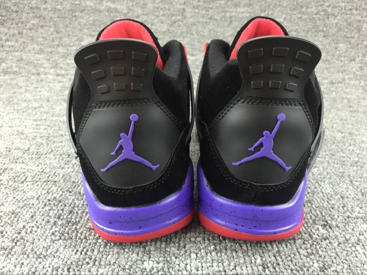 JORDAN 4 - Raptors Drake Ovo Sneakers - Black Unisex Streetwear Limited Edition
