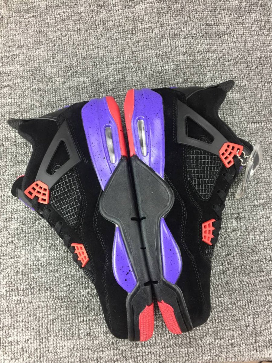 JORDAN 4 - Raptors Drake Ovo Sneakers - Black Unisex Streetwear Limited Edition