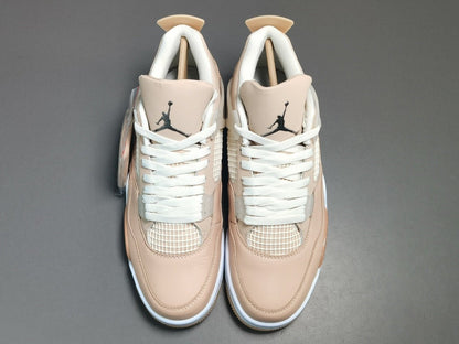 JORDAN 4 - Retro Shimmer Sneakers - Black Unisex Streetwear Limited Edition