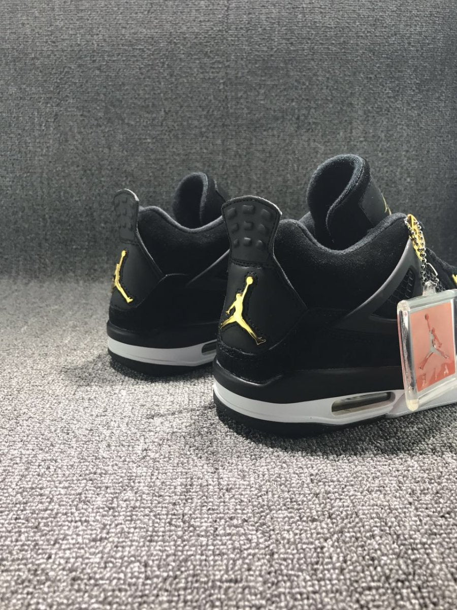 JORDAN 4 - Royalty Sneakers - Black Unisex Streetwear Limited Edition