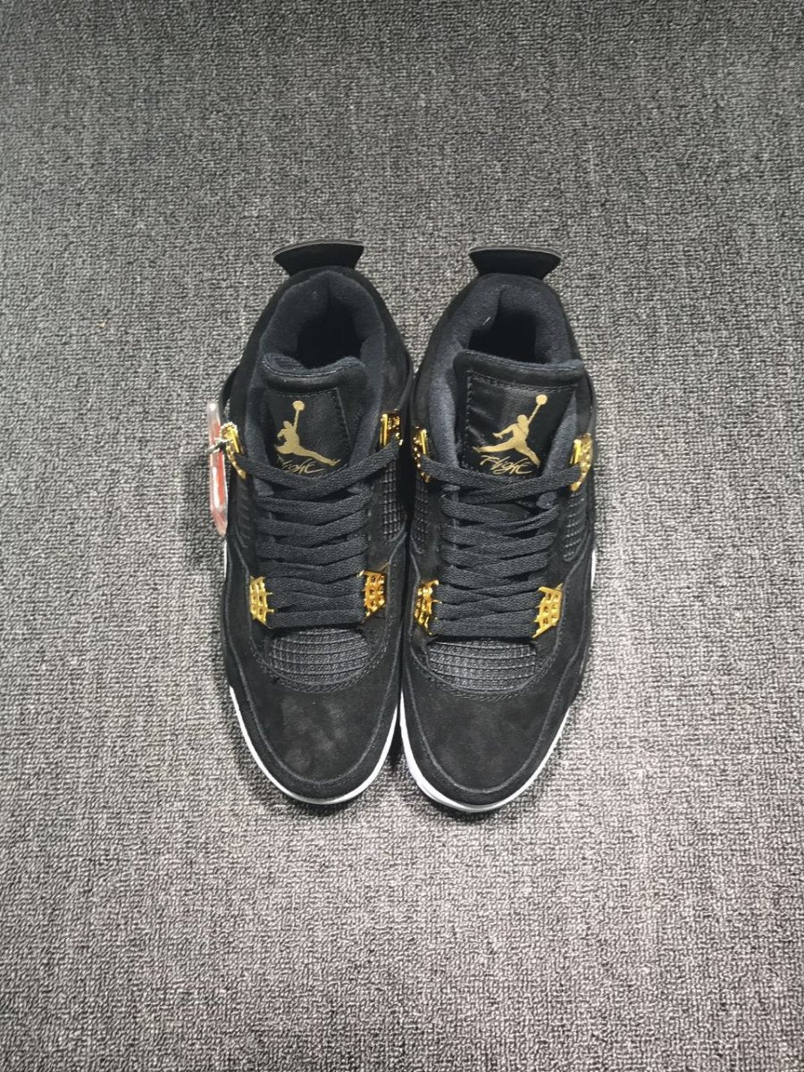 JORDAN 4 - Royalty Sneakers - Black Unisex Streetwear Limited Edition