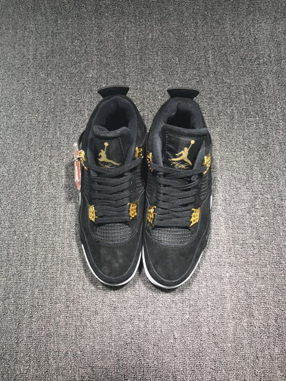 JORDAN 4 - Royalty Sneakers - Black Unisex Streetwear Limited Edition