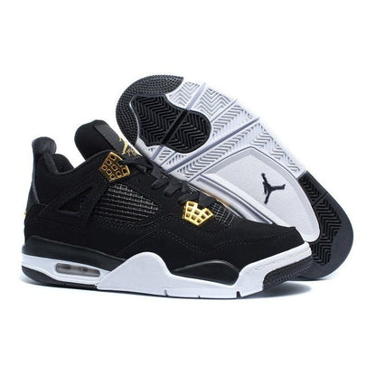 JORDAN 4 - Royalty Sneakers - Black Unisex Streetwear Limited Edition