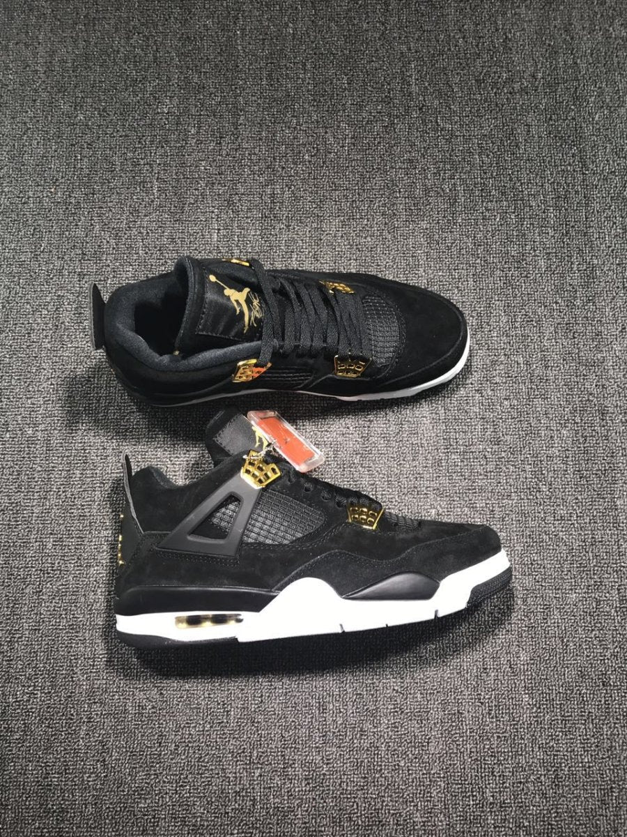 JORDAN 4 - Royalty Sneakers - Black Unisex Streetwear Limited Edition