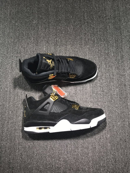 JORDAN 4 - Royalty Sneakers - Black Unisex Streetwear Limited Edition
