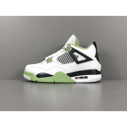 JORDAN 4 - Seafoam Sneakers - Black Unisex Streetwear Limited Edition - Introducing the Jordan 4 Seafoam: A Refreshing Twist on an Iconic Sneaker! Prepare to make