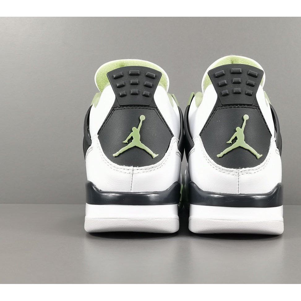 JORDAN 4 - Seafoam Sneakers - Black Unisex Streetwear Limited Edition - Introducing the Jordan 4 Seafoam: A Refreshing Twist on an Iconic Sneaker! Prepare to make