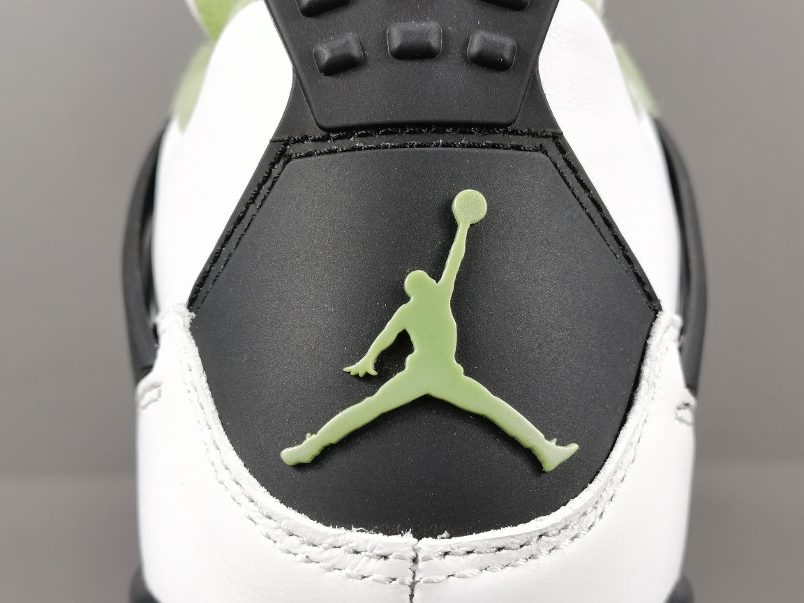 JORDAN 4 - Seafoam Sneakers - Black Unisex Streetwear Limited Edition - Introducing the Jordan 4 Seafoam: A Refreshing Twist on an Iconic Sneaker! Prepare to make