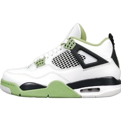 JORDAN 4 - Seafoam Sneakers - Black Unisex Streetwear Limited Edition - Introducing the Jordan 4 Seafoam: A Refreshing Twist on an Iconic Sneaker! Prepare to make