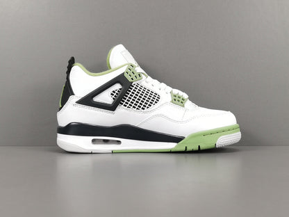 JORDAN 4 - Seafoam Sneakers - Black Unisex Streetwear Limited Edition - Introducing the Jordan 4 Seafoam: A Refreshing Twist on an Iconic Sneaker! Prepare to make
