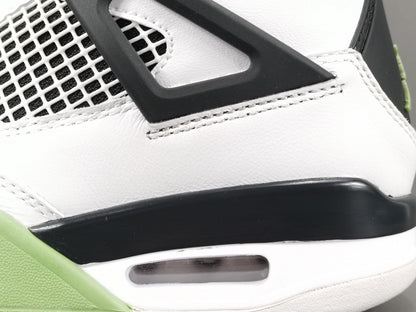 JORDAN 4 - Seafoam Sneakers - Black Unisex Streetwear Limited Edition - Introducing the Jordan 4 Seafoam: A Refreshing Twist on an Iconic Sneaker! Prepare to make