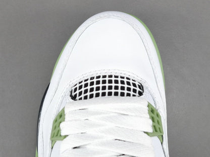 JORDAN 4 - Seafoam Sneakers - Black Unisex Streetwear Limited Edition - Introducing the Jordan 4 Seafoam: A Refreshing Twist on an Iconic Sneaker! Prepare to make
