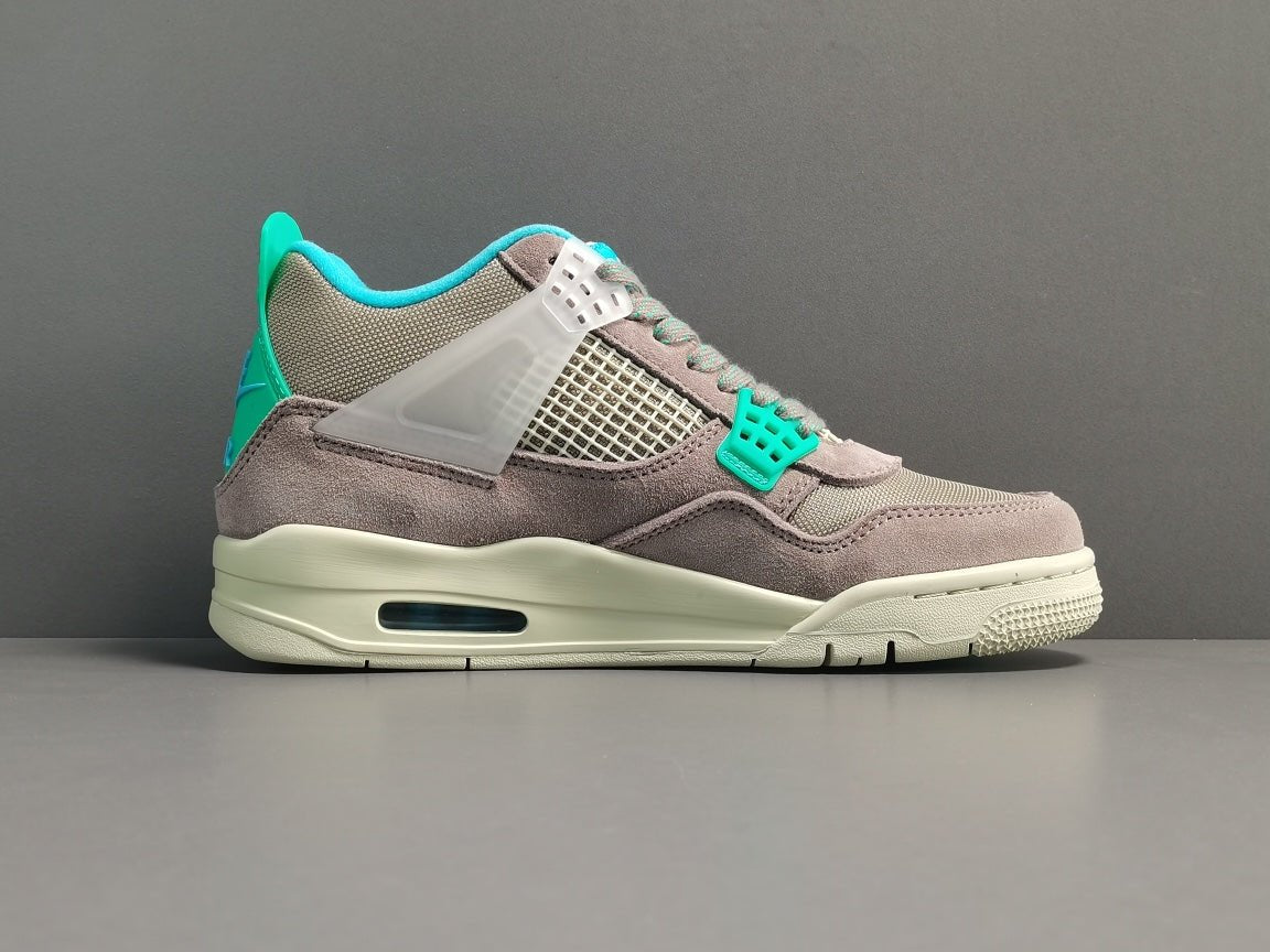 JORDAN 4 - Sp 30th Anniversary Union Taupe Haze Sneakers - Black Unisex Streetwear Limited Edition