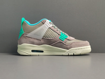 JORDAN 4 - Sp 30th Anniversary Union Taupe Haze Sneakers - Black Unisex Streetwear Limited Edition