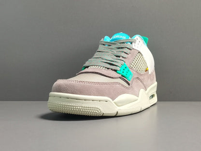 JORDAN 4 - Sp 30th Anniversary Union Taupe Haze Sneakers - Black Unisex Streetwear Limited Edition