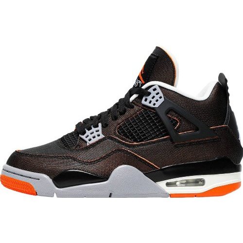 JORDAN 4 - Starfish Sneakers - Black Unisex Streetwear Limited Edition
