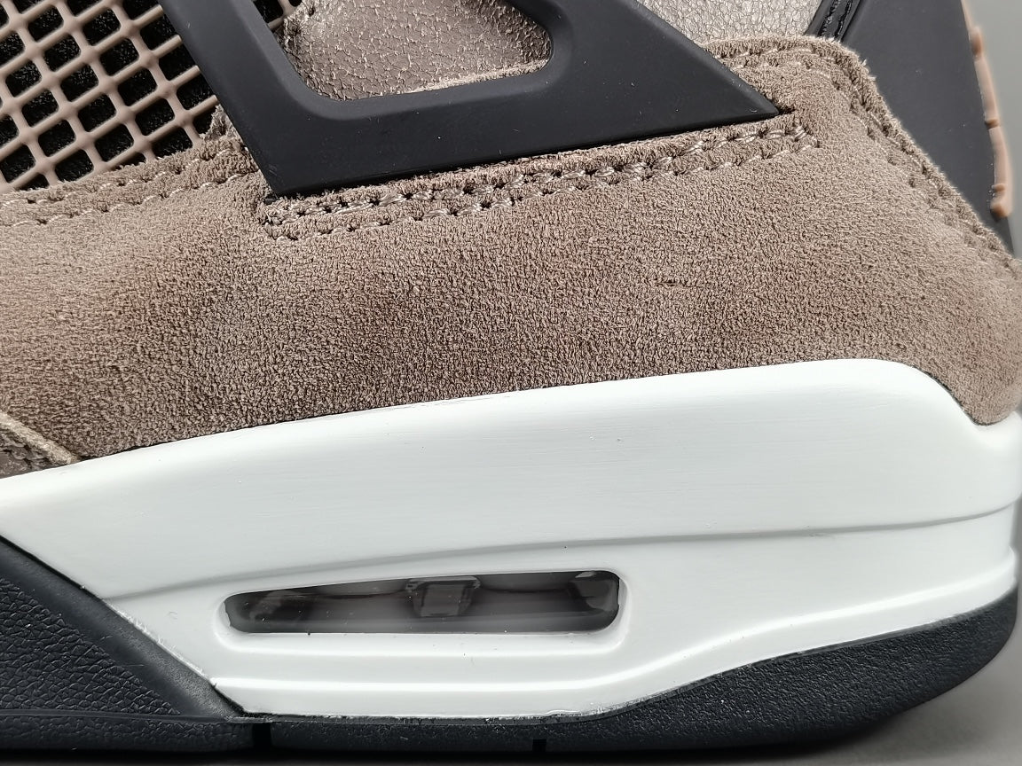 JORDAN 4 - Taupe Haze - Black Unisex Streetwear Limited Edition - Introducing the Nike Jordan 4 Taupe Haze: A Modern Classic with a Distinctive Twist! Step