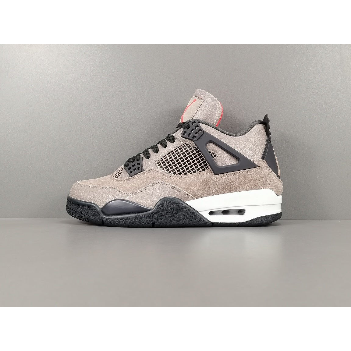 JORDAN 4 - Taupe Haze - Black Unisex Streetwear Limited Edition - Introducing the Nike Jordan 4 Taupe Haze: A Modern Classic with a Distinctive Twist! Step