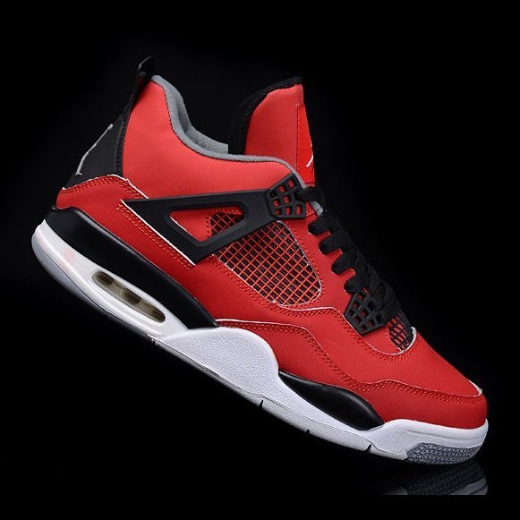 JORDAN 4 - Toro Bravo Sneakers - Black Unisex Streetwear Limited Edition