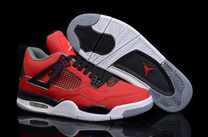 JORDAN 4 - Toro Bravo Sneakers - Black Unisex Streetwear Limited Edition