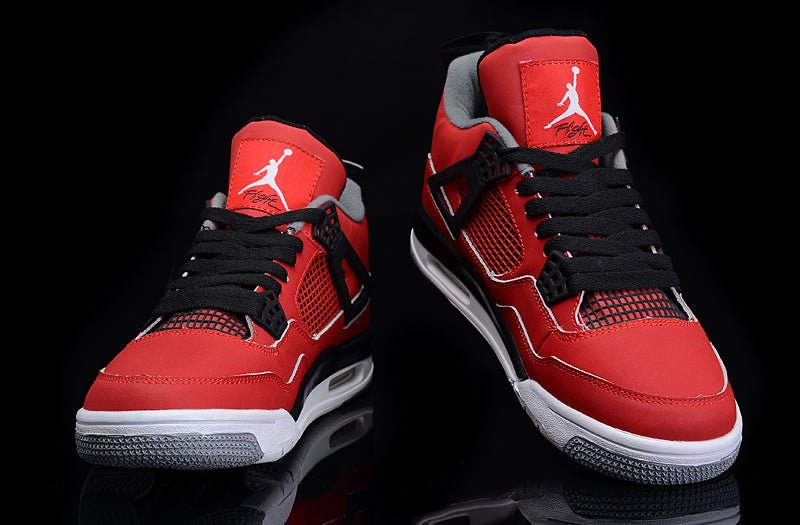 JORDAN 4 - Toro Bravo Sneakers - Black Unisex Streetwear Limited Edition