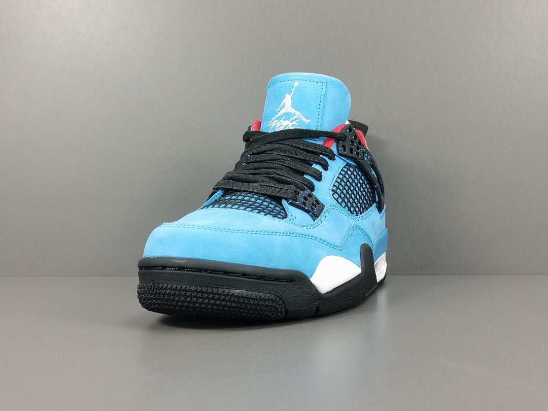 JORDAN 4 - Travis Scott Cactus Jack Sneakers - Black Unisex Streetwear Limited Edition
